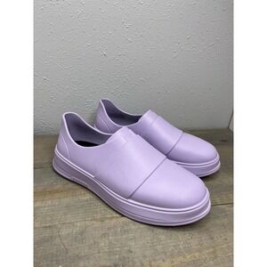 GALES Frontline Nurse Shoes Unisex Lightweight Comfort Slip On Purple Women 10